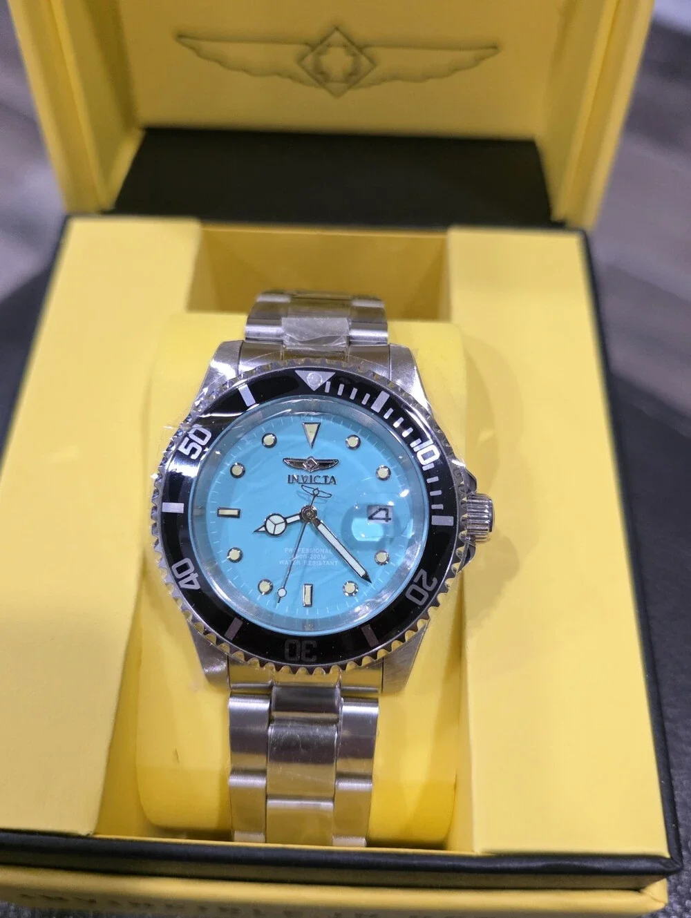 299. Invicta Pro Diver Aurenova Men's Watch - 40mm. Steel (50852)